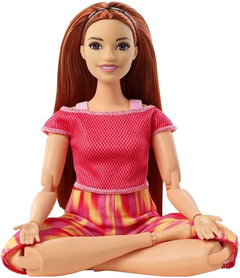 barbie made to move doll pink|made to move barbie 2021.